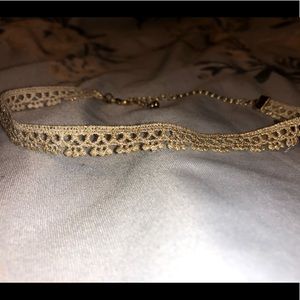 Gold Ribbon Choker!
